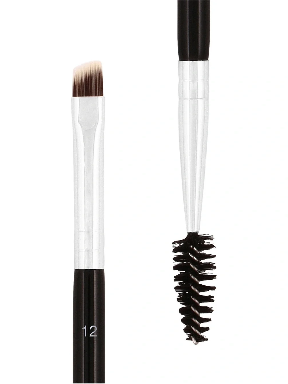 Anastasia Dual-Ended Firm Angled Eyebrow Brush #12